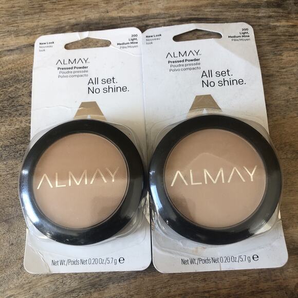(2) Almay Smart Shade Pressed Powder Sealed 0.20 oz Each 200 - Light / Medium - Picture 1 of 6